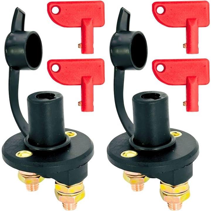 キルスイッチ 2個 汎用 12V 24V カットオフ 切断 バッテリー
