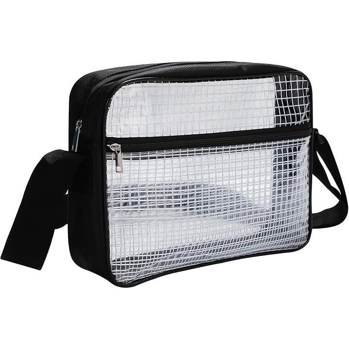 【新品未使用】組織帯地使用　利休バッグ① エンジニアバッグ クリアバッグ ショルダーバッグ 肩掛け 透明