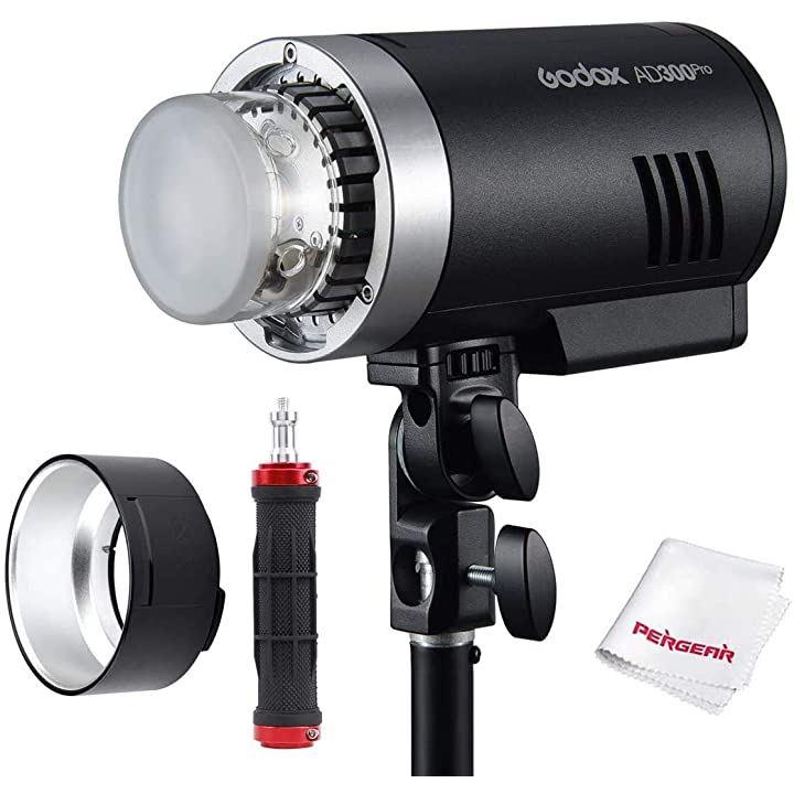互換品Godox AD300Pro フラッシュストロボ 2.4GTTL スタジオ向け 300W