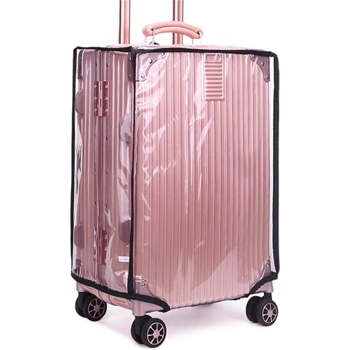 ꒦꒷❤︎mërö❤︎꒷꒦の キャリーケース XL ピンク 透明カバー付き