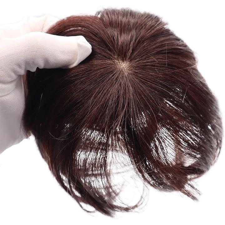 ヘアピース 部分ウィッグ 人毛 100% かつら 女性 ポイントピース