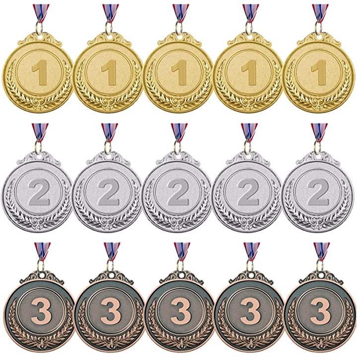金メダル 銀メダル 銅メダル 金銀銅 5cm 15枚 表彰式 ご褒美 運動会  
