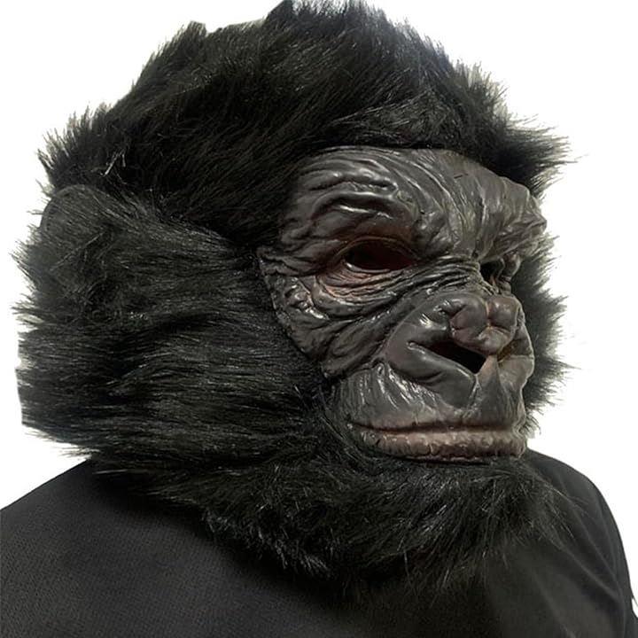 アニマル 動物 マスク ゴリラ びっくり コスプレ リアル フェイス