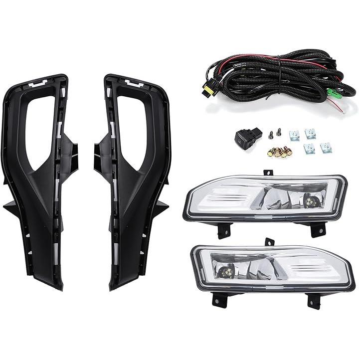 互換品日産 用 リーフ ZE1 LED フォグランプ フロント 左右 フルセット