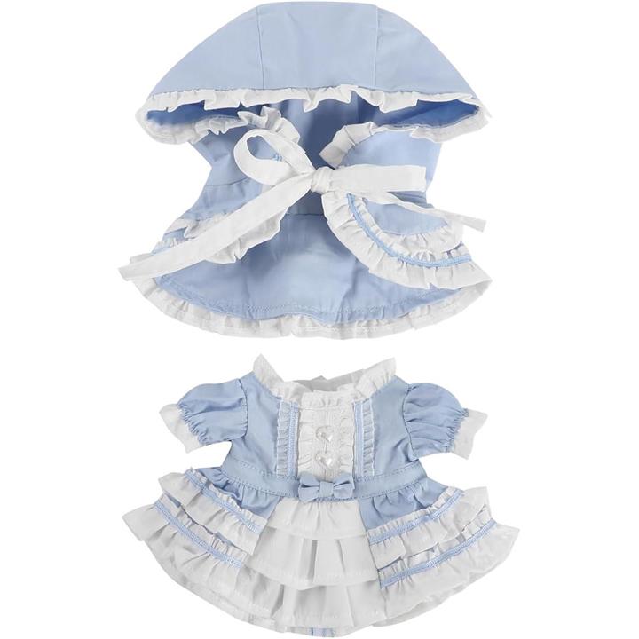 ぬい服 ぬいぐるみ 20cm ロリータ フード付きケープ 人形
