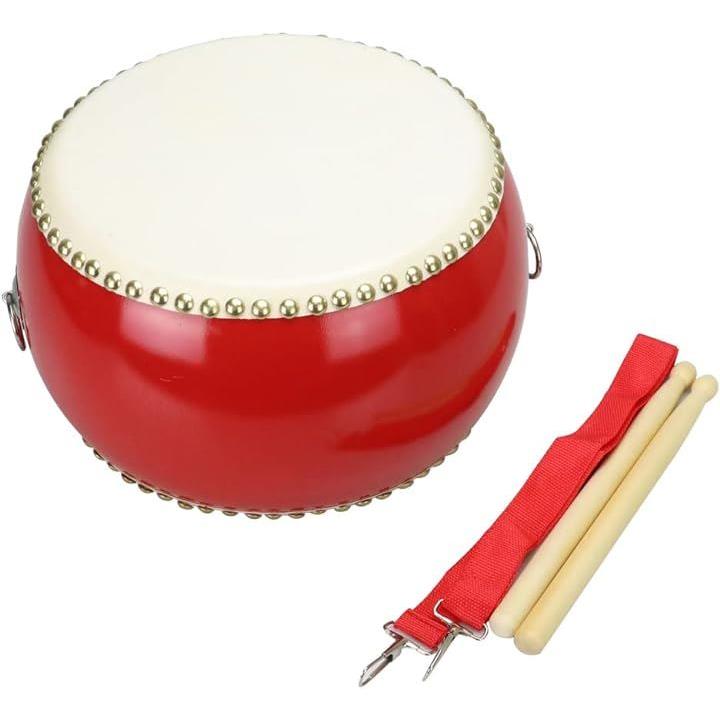 パーカッション・打楽器 cow_bowwy 小太鼓 和太鼓 バチセット 本格的 パーカッション 打楽器 天然牛革