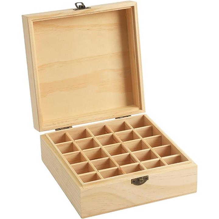 アロマ木箱 エッセンシャルオイル 収納ケース 木製 アロマオイル 収納ボックス 木