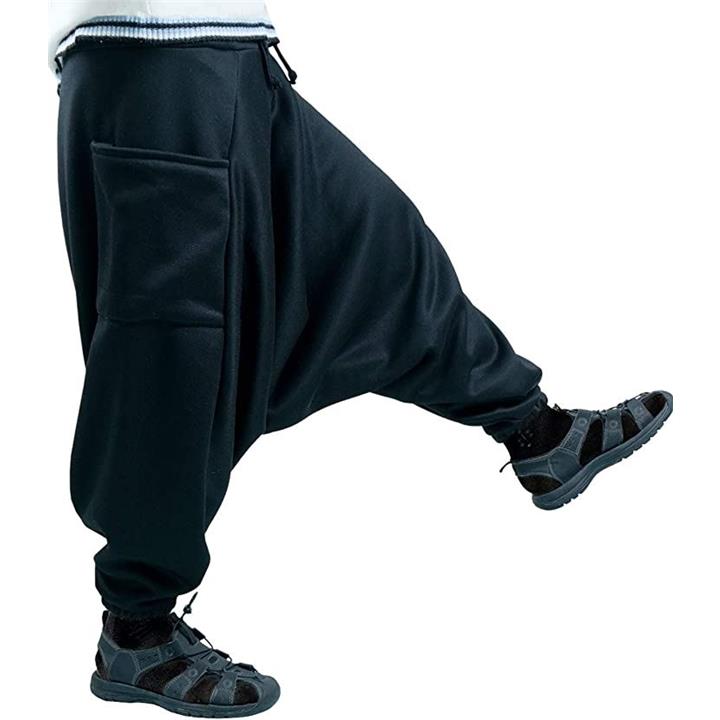 裏起毛 サルエルパンツ