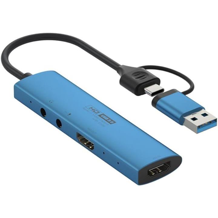 HDMIキャプチャーカード USB3.0 ＆ Type C 2in1 4K 60fps 遅延