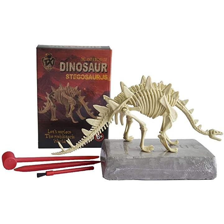 古代 恐竜 化石発掘セット ティラノサウルス 角龍 草食恐竜 玩具