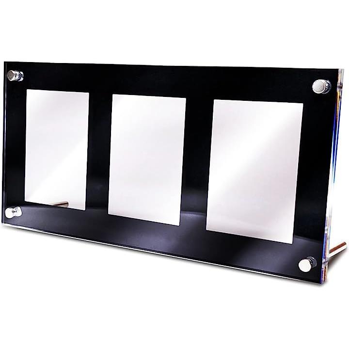 スクリューダウン式 3連ディスプレイ UVカット仕様 トレカケース