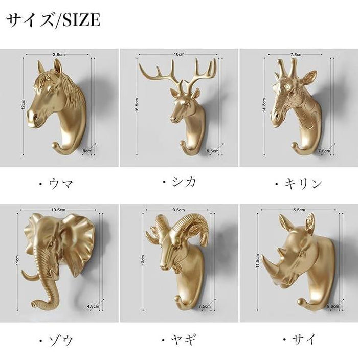 壁フック ヨーロピアン おしゃれ 壁掛け ウォールハンガー 鍵 キー