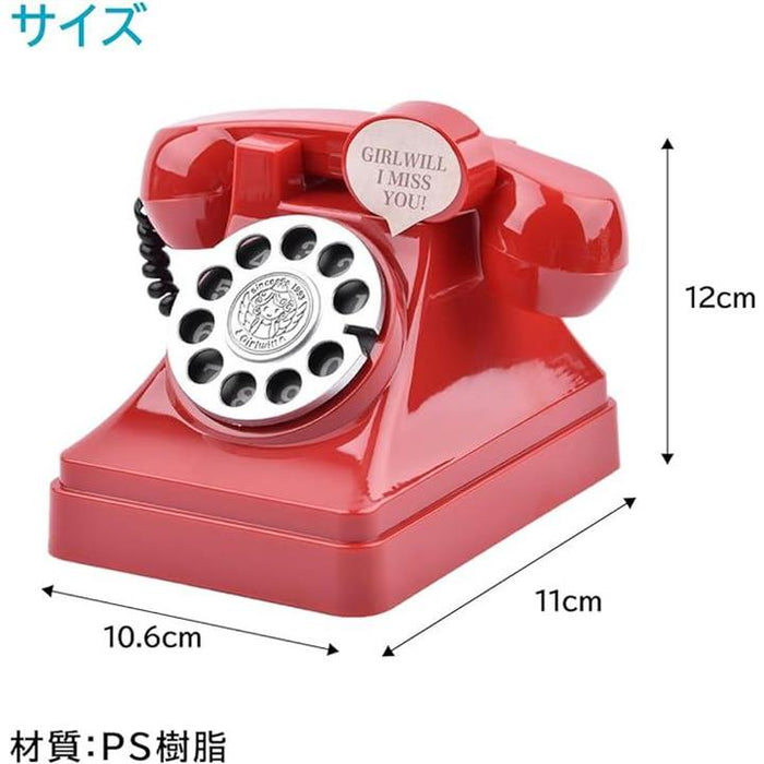 電話料金箱 貯金箱 レトロ雑貨 レトロ電話型貯金箱 昭和風アンティークデザイン インテリア小物