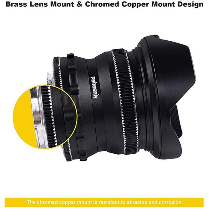 PERGEAR 12mm F2 Fuji Xマウント/広角/単焦点/APS-C用 PERGEAR 12mm F2 広角マニュアルフォーカス単焦点レンズ M4/3マウント