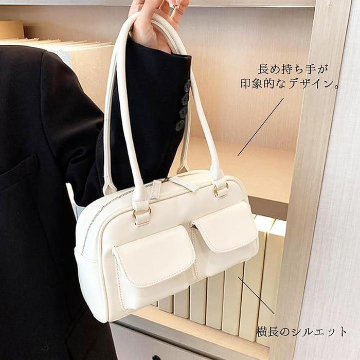横長バッグ ボストンバッグ ハンドバッグ 肩掛けバッグ
