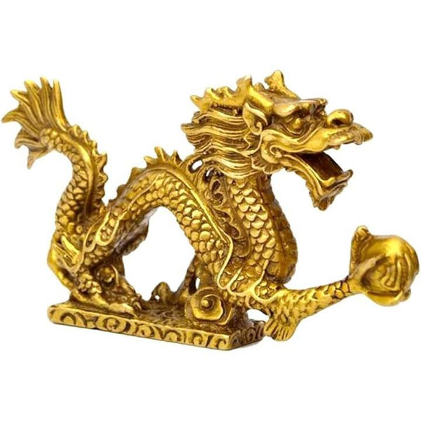 龍の置物 竜の置物 玄関 開運 風水 置き物 龍神様 黄金龍 金運 ドラゴン