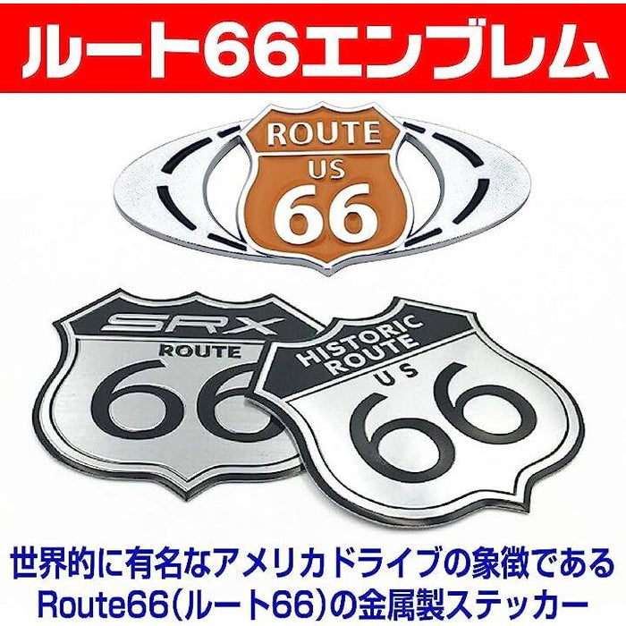 route66 販売 ステッカー