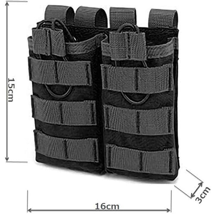 オープントップ 2連 マガジンポーチ タクティカル マグポーチ molle