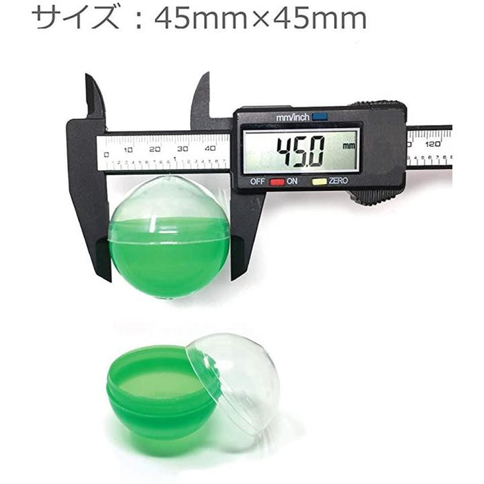 ガチャガチャカプセル 約50個セットプラス約74個。 カプセル 45mm 空カプセル 50個セット カラーアソート