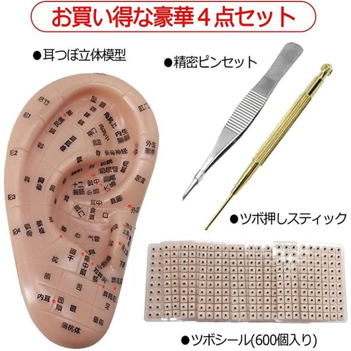 20個セット 未使用 FENGFAN 耳つぼ模型 耳ツボマッサージ 中国語表記 4個セット 未使用 FENGFAN 耳つぼ模型 耳ツボマッサージ 中国語