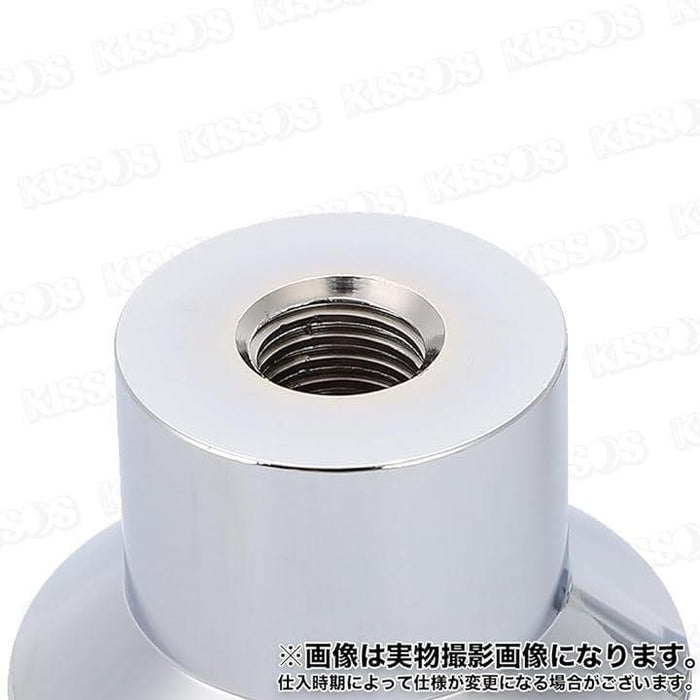 バイク オートバイ ハンドル ポスト 25.4mm シルバー メッキ