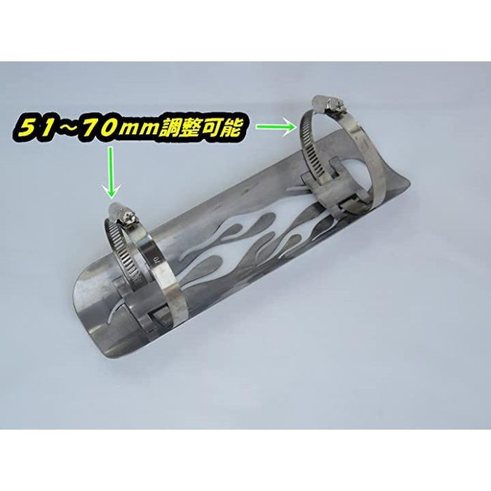 マフラー　フレキシブルヒートガード　アメリカンバイク 3b24928d4df611e6f81e974ae1bb2c