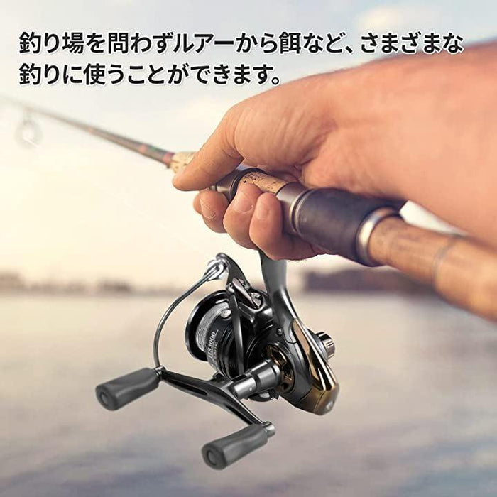 スピニングリール 3000番 軽量 最大ドラグ力8Kg 左右交換