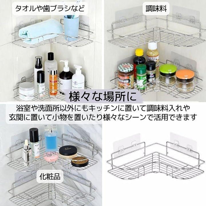 5層キッチンコーナーラック 防錆加工 多機能 多機能 5層キッチン