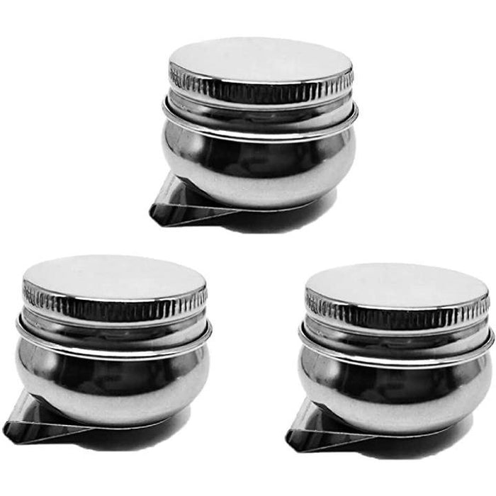 油壺三個セット 油壷 油絵 油彩 油壺 筆洗器 油つぼ ふた付き 蓋付き 漏れ防止