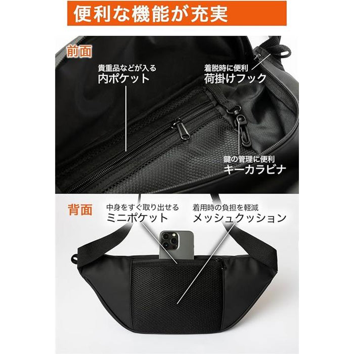 Calches ボディバッグ ショルダーバッグ ウエストポーチ 防水 高