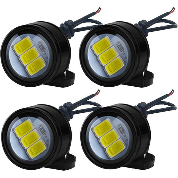 na ra ra ハイドロ　プレストライト　帯付きモーター LED サイドリフレクター アンバー 2段階発光左右セット レブル