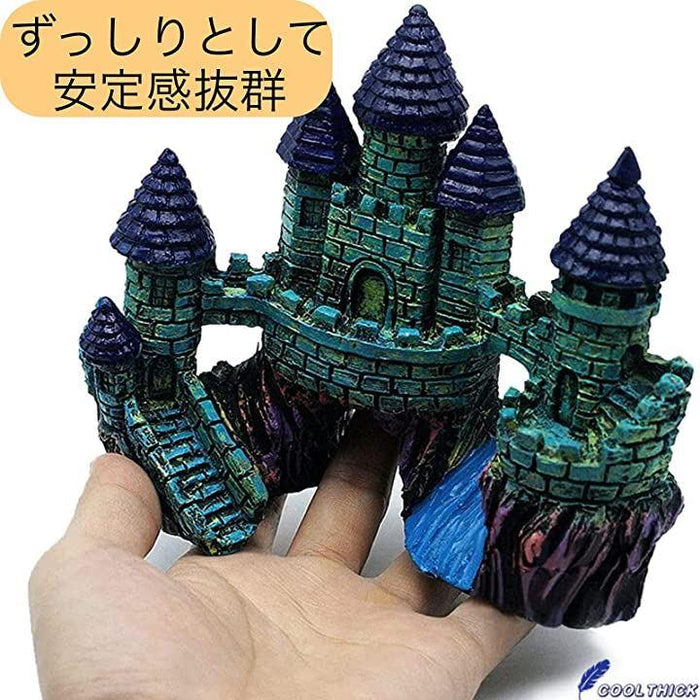 金魚　水晶　彫り COOLTHICL アクアリウム オブジェ 水槽 熱帯魚 金魚 装飾品 鑑賞