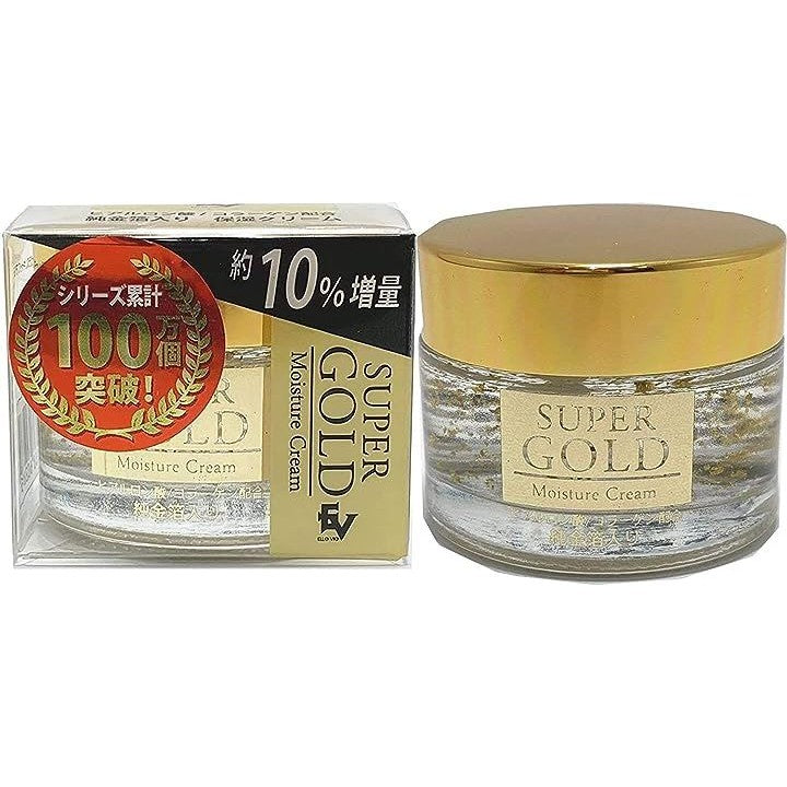 スーパーゴールド 純金箔入り 保湿化粧水 135ml 保湿クリーム 55g 増量