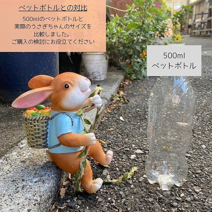 うさぎ ウサギ 置物 可愛い ガーデニング ガーデン 吊り下げ式