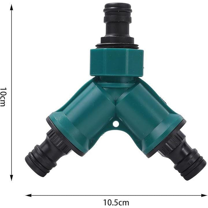 蛇口 ホース 分岐コネクター 散水 ホース Y字 Amazon | 蛇口 ホース分岐コネクター 2/3方向、散水ホース ジョイント