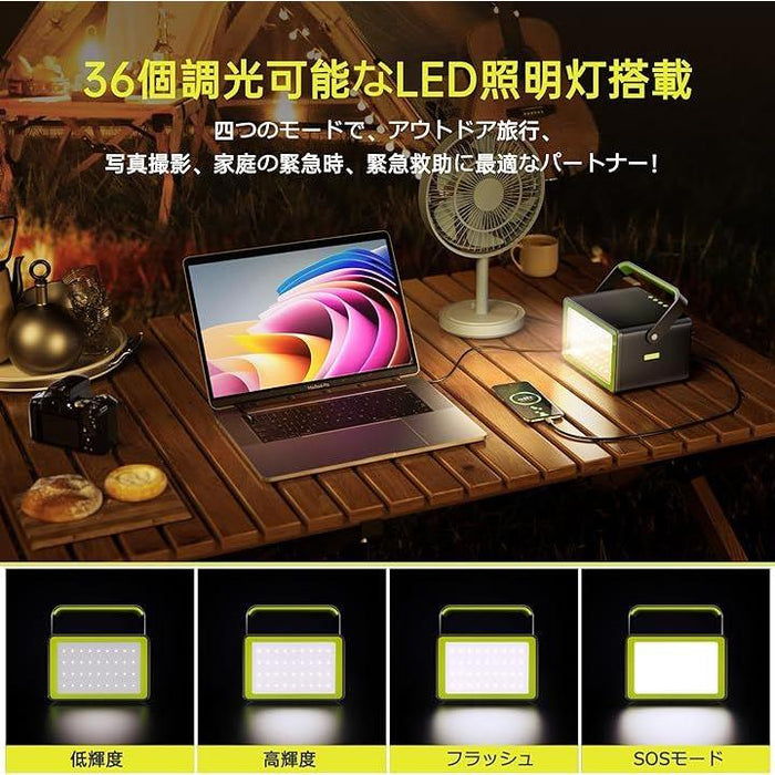 ポータブル電源 小型 大容量 ポータブルバッテリー 純正弦波 ポータブル電源 小型 大容量 ポータブルバッテリー 純正弦波