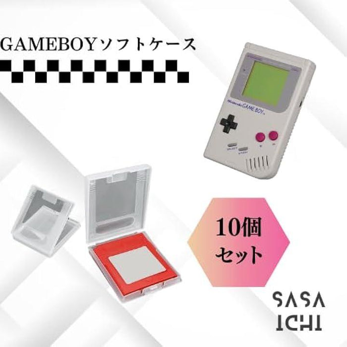 ゲームボーイ GB ソフト ケース ゲームボーイカラー ライト ポケット対応 カセットカバー カートリッジ ホルダー プラスチック収納ボック