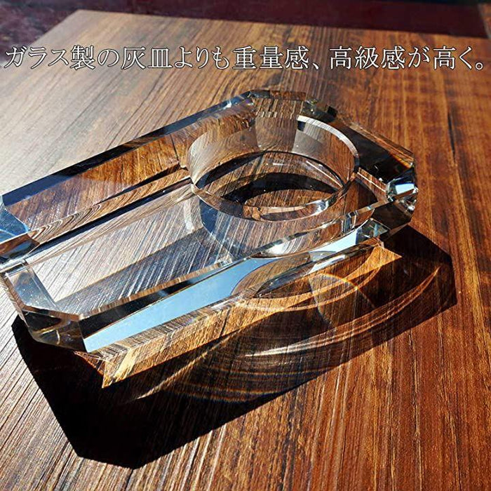 シガー 灰皿 葉巻 クリスタル 葉巻用灰皿 K9クリスタル 透明
