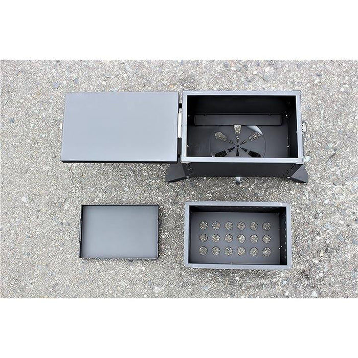 炭火オールラウンドボックス 燼ZINソロ バーベキュー コンロ 焚き火台