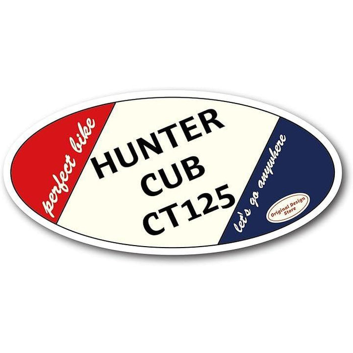 ハンターカブ カブステッカー HUNTERCUB CT125 防水ステッカー バイク カブ主 カブヌシ