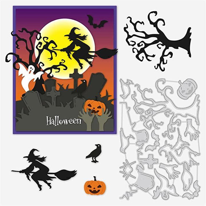 ハロウィーンカッティングダイ　##1043 株式会社 | ハロウィンパーティーにぴったりなアイテムが続々登場！ アルバム・スクラップ