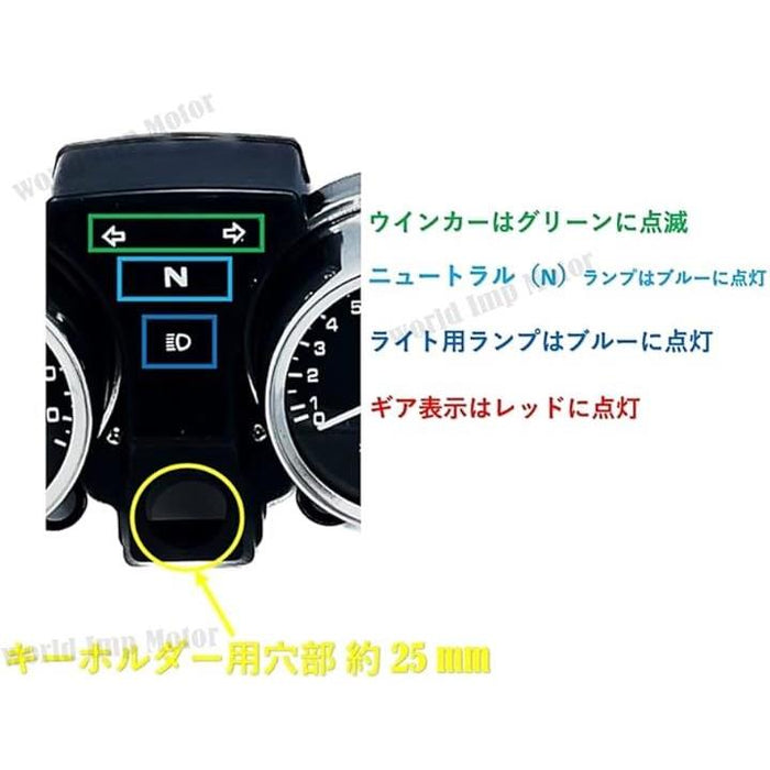 ホンダ CB400T 取り外し スピードメーター メーター 動作OK