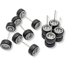 1/64 カスタム ホイール ミニカー スポーク ゴム タイヤ 改造