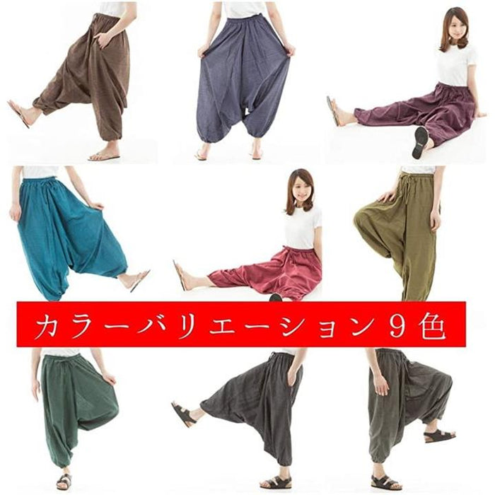 サルエルパンツ アラジンパンツ タイパンツ メンズ ユニセックス 両