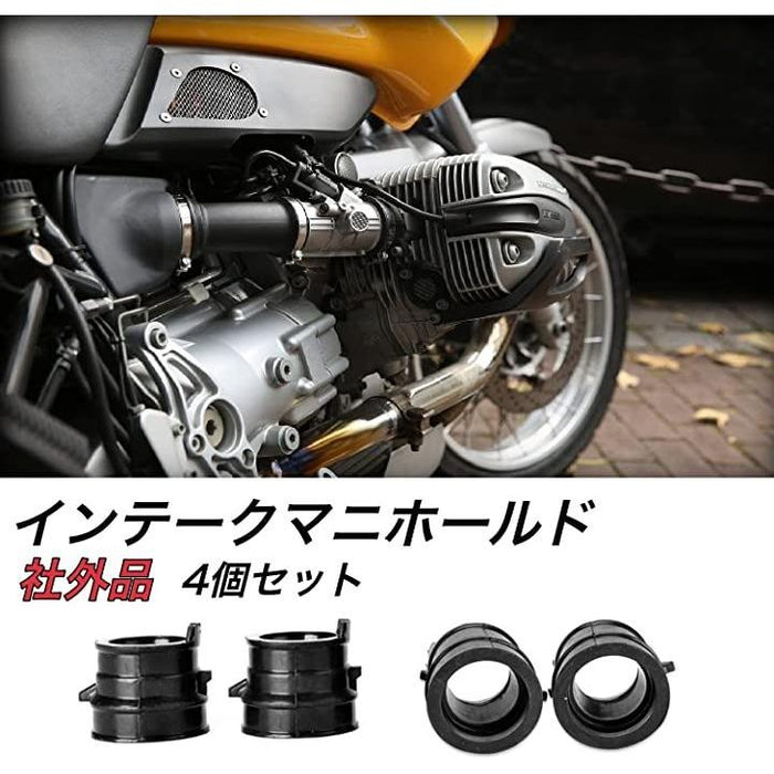 インシュレーター バイク ゴム キャブレター セット ホルダー インマニ 4個 社外 CBR250 CB400SF