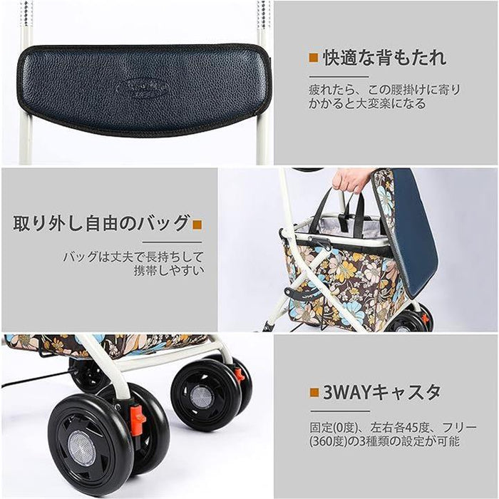 Amazon | YLOVABLE シルバーカート コンパクト 介護 老人 歩行車