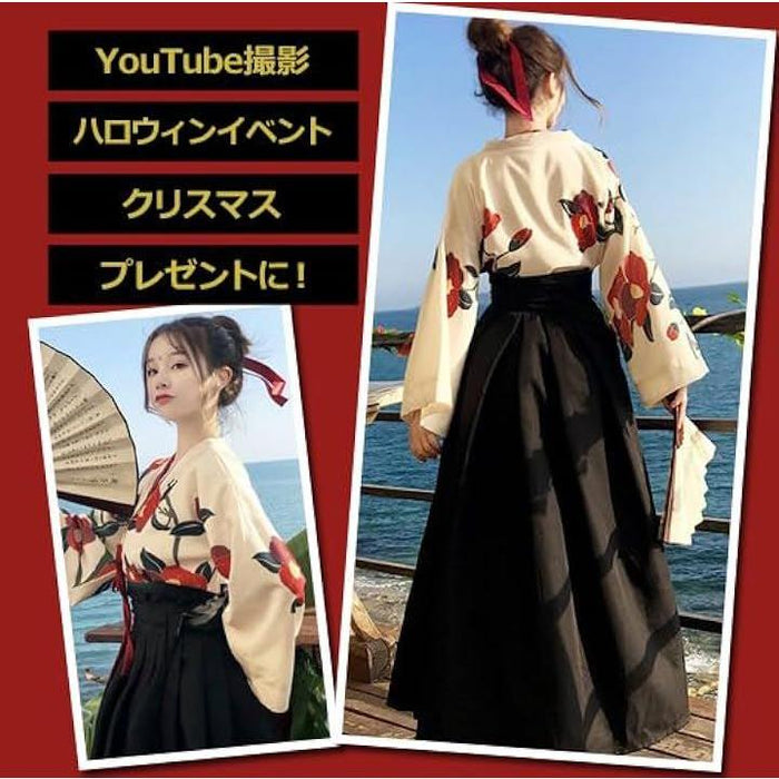 大正ロマン 袴 コスプレ 着物 和装 和服 ロリィタ 文化祭 学園祭
