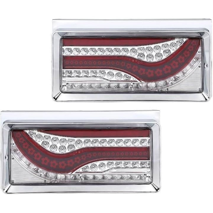 2連 歌舞伎 5つ葉 千本桜 デザイン オールLED 全61発 シーケンシャル