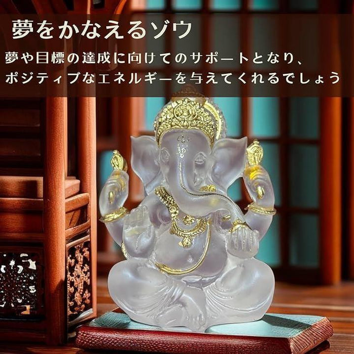 ガネーシャ像 インドの神様 置物インド 風水主ガネーシャ 象 工芸品 インテリア 飾り