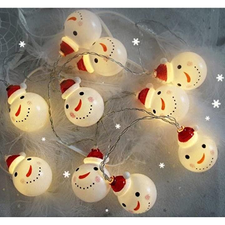 【新品】クリスマス　LED サンタ　雪だるま クリスマス 飾り LED ライト サンタ イルミネーション 雪だるま
